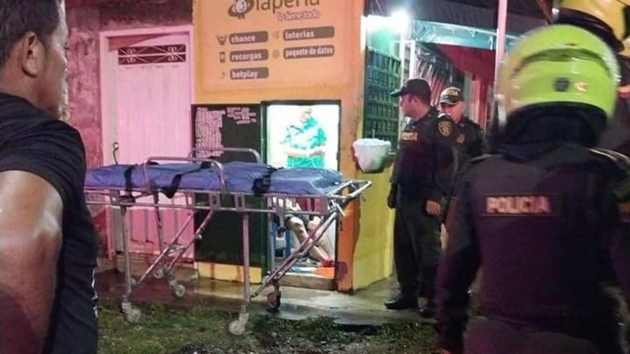 La víctima murió en el lugar de los hechos.
