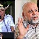 Gustavo Petro y Salvatore Mancuso