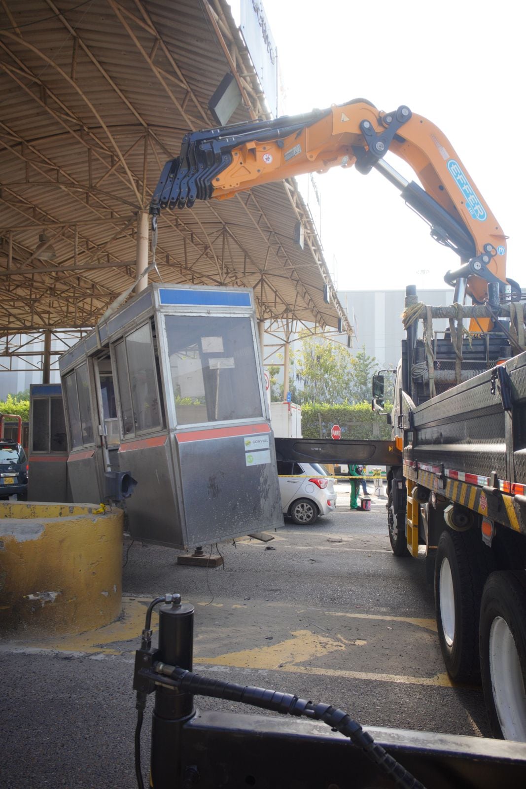 Desmonte de peaje en Cartagena