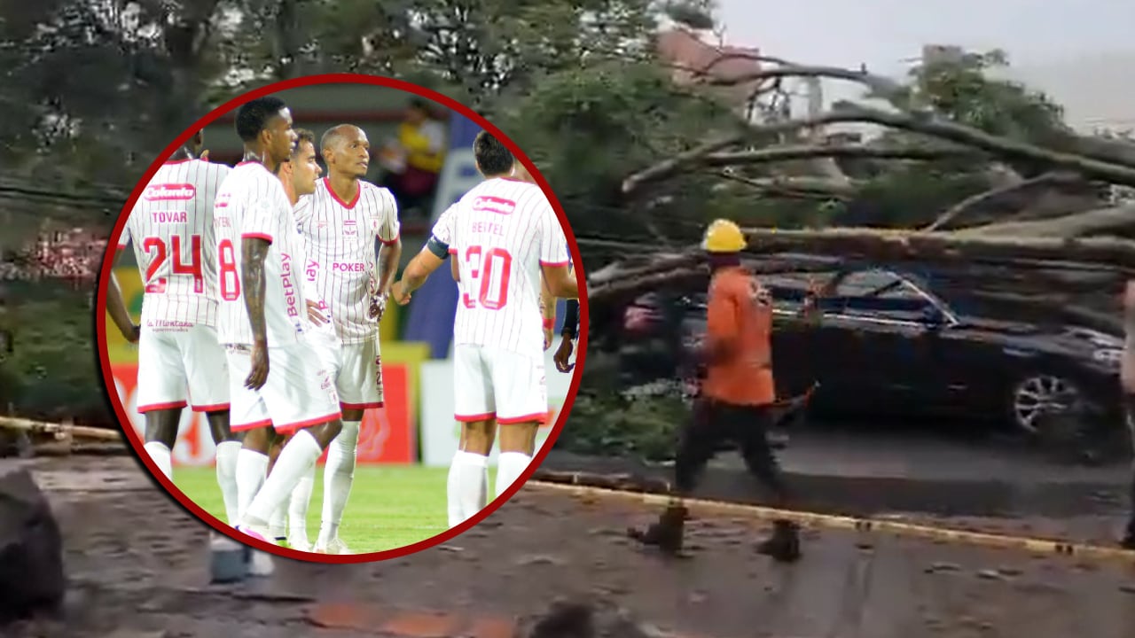 Nicolás Hernández sufrió un accidente en el sector de la glorieta de Ciudad Jardín