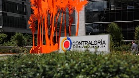Fachada del edificio de la Contraloría General de la República.