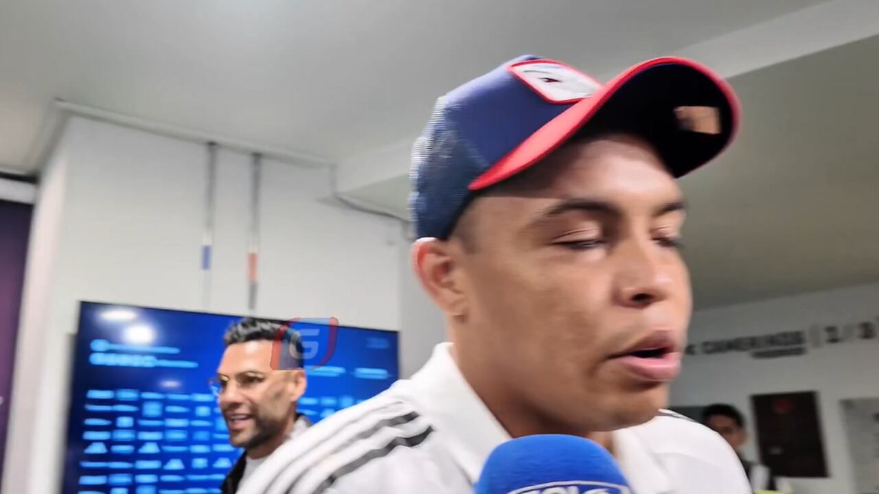 Luis Fernando Muriel habló de la visita de Falcao García al camerino de Junior