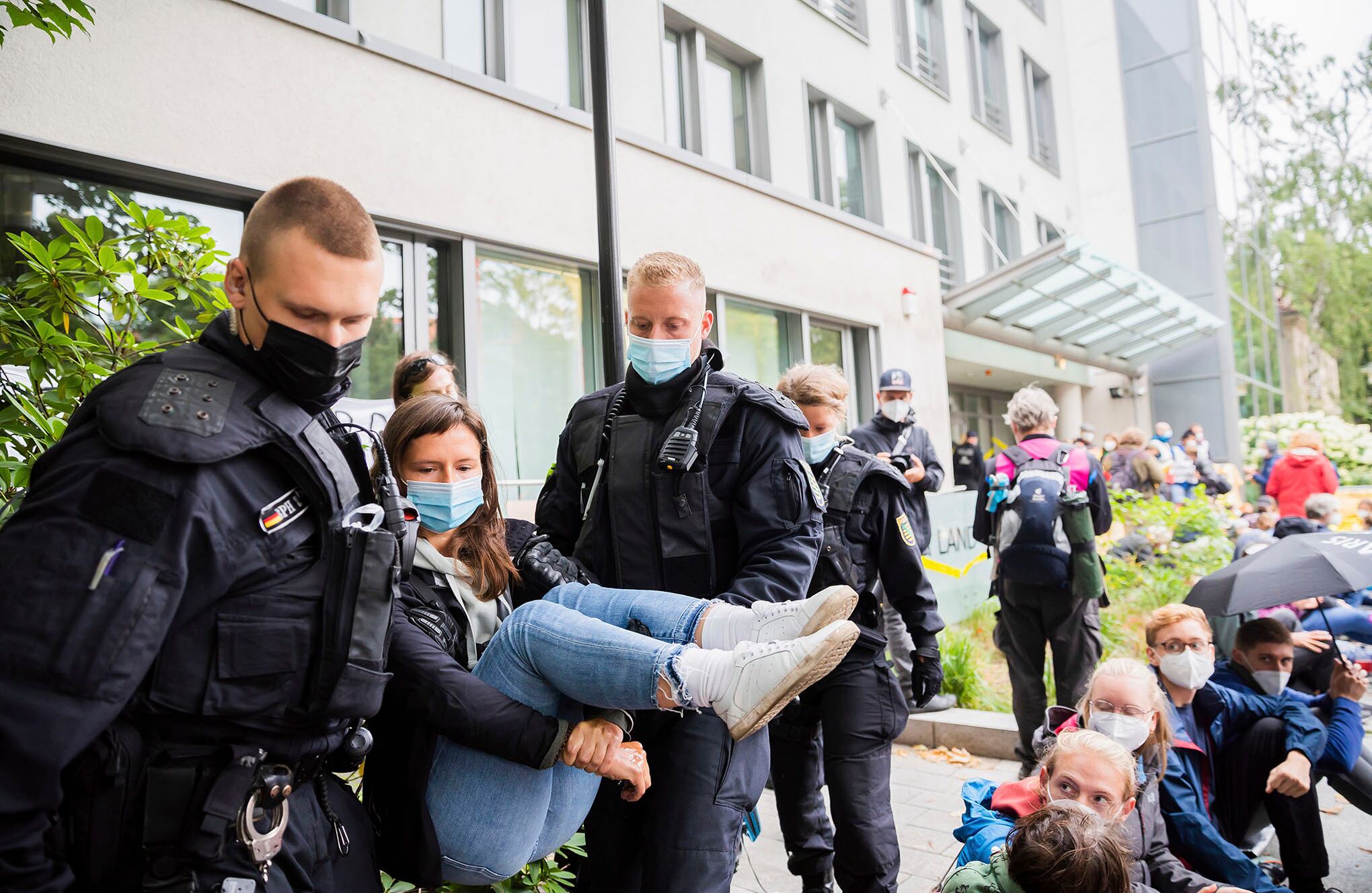 Protesta por cambio climático en Alemania