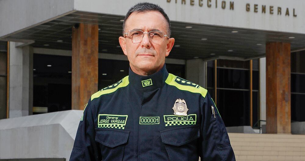 jorge luis vargas valencia Director de la Policía Nacional