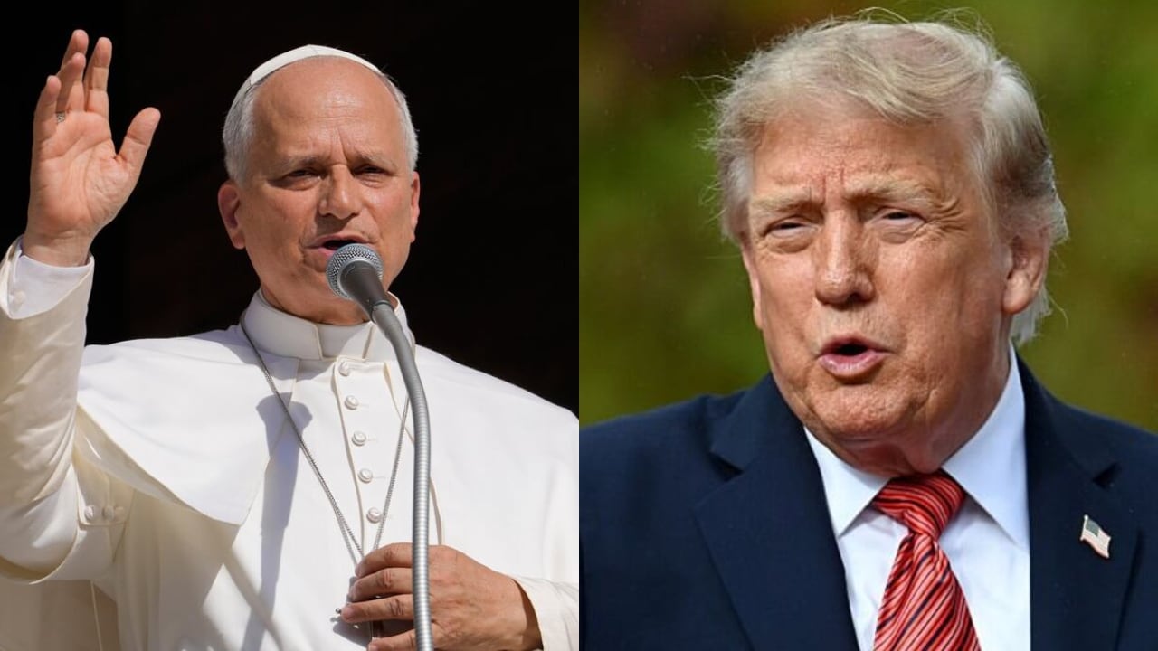El papa León XIV dejó en evidencia que no está de acuerdo con las decisiones del presidente de los Estados Unidos, Donald Trump, frente a los medios de comunicación.