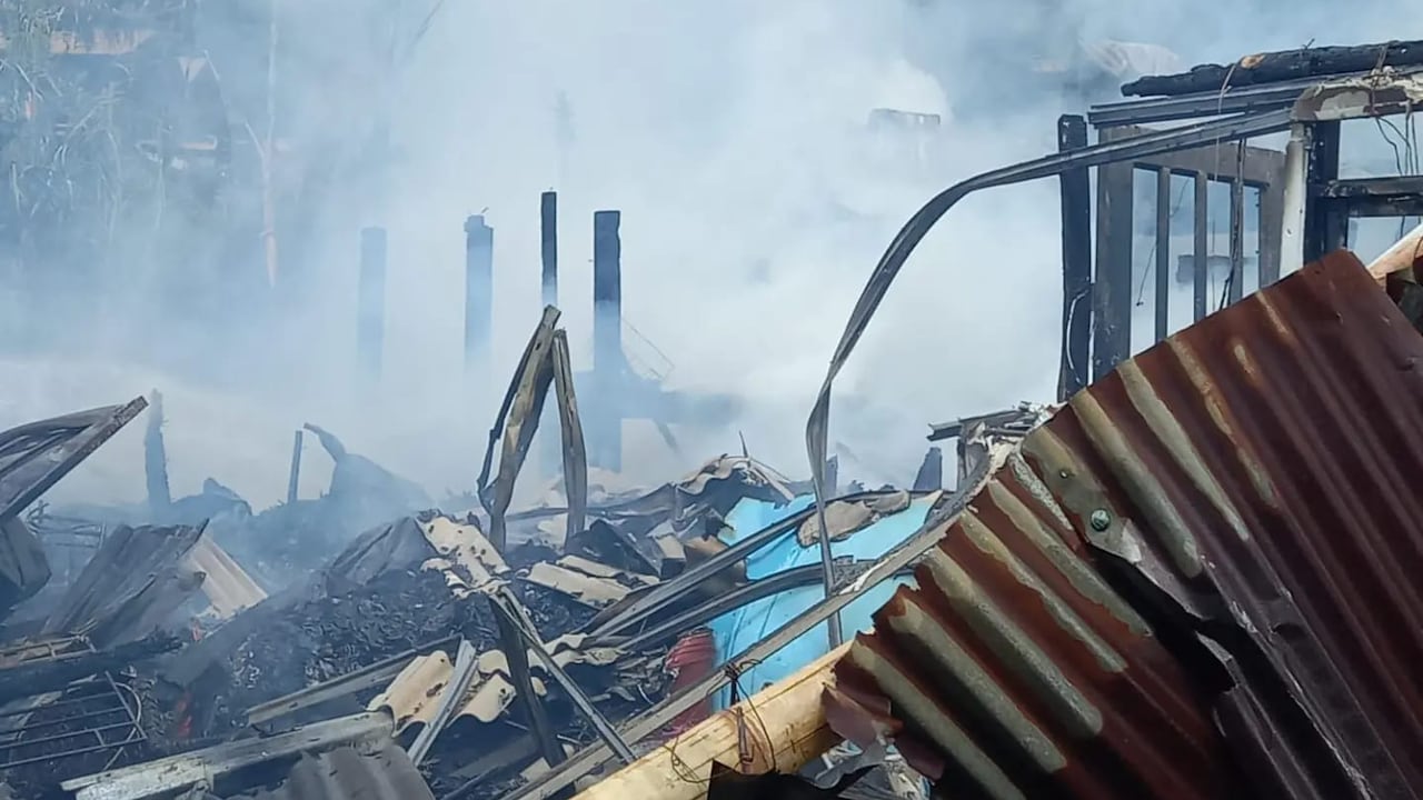 Los organismos de emergencia lograron controlar un incendio estructural en el barrio Rocío Bajo de Pereira