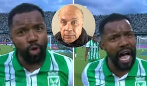 Carlos Antonio Vélez le cobró a Dorlan Pabón por grosera celebración.
