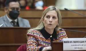 Polémica por audio de Maricarmen Alva en Perú: sectores del Congreso piden su renuncia