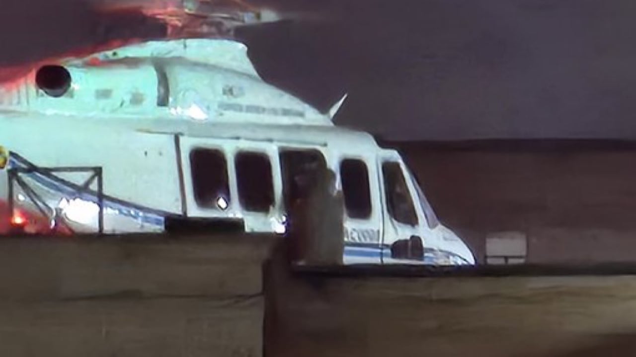 La aeronave fue captada aterrizando en horas de la noche en la Casa de Nariño.