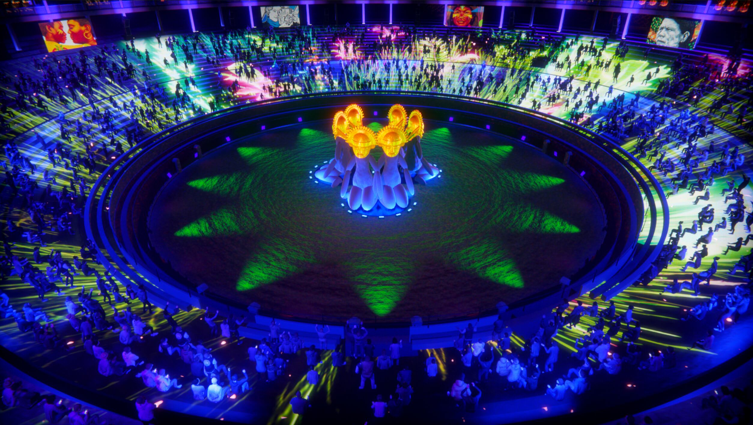 Render de la  obra ‘Latido de la tierra’