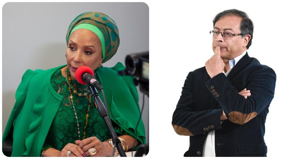 Piedad Córdoba y Gustavo Petro