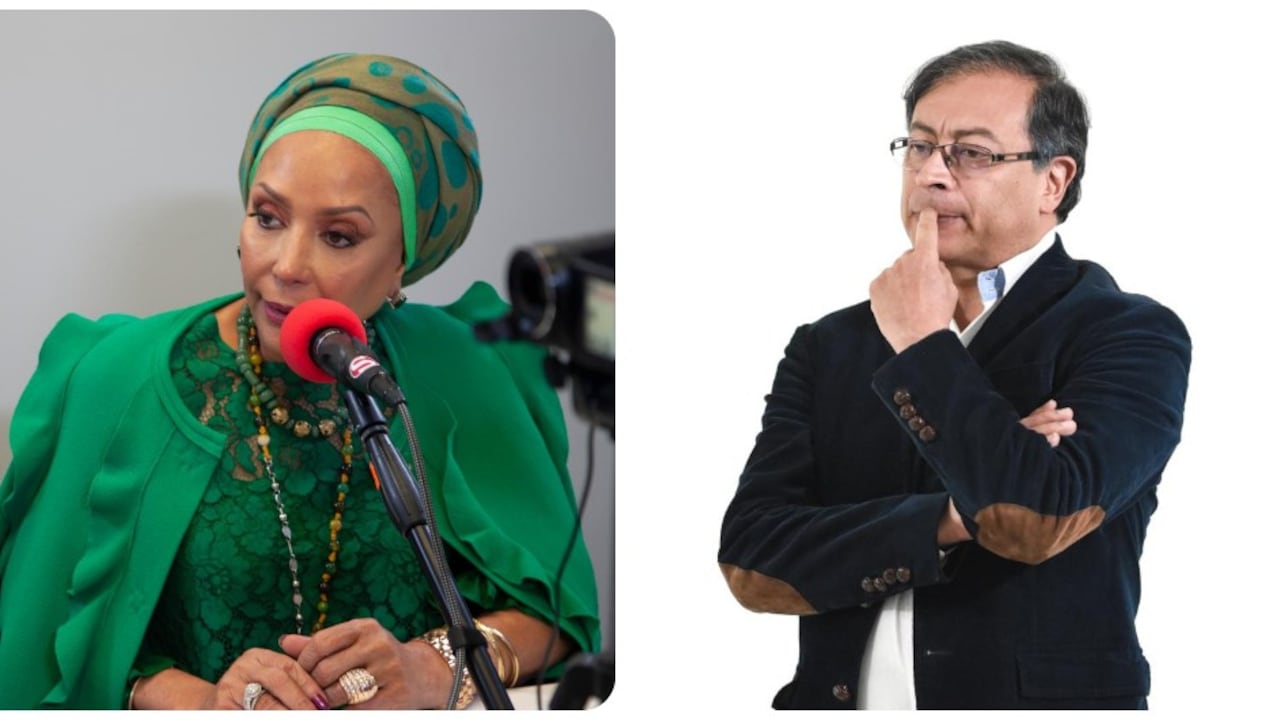 Piedad Córdoba y Gustavo Petro