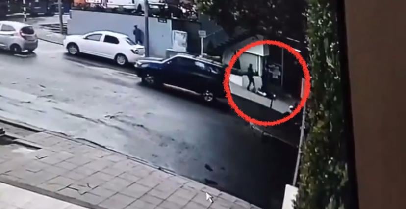 Videos de seguridad captan el ataque al empresario Gustavo Aponte