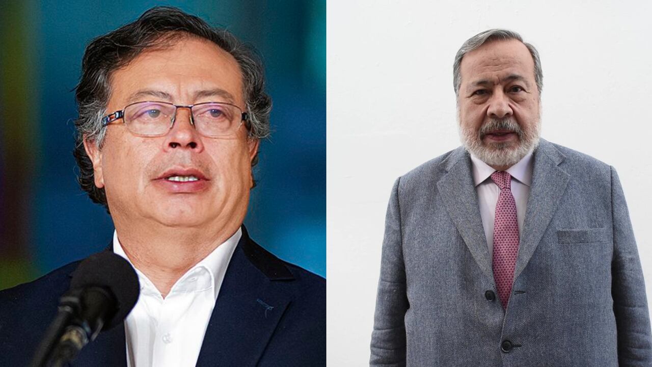 Presidente Gustavo Petro y Gustavo Gallón, nuevo embajador de Colombia ante la ONU en Ginebra.