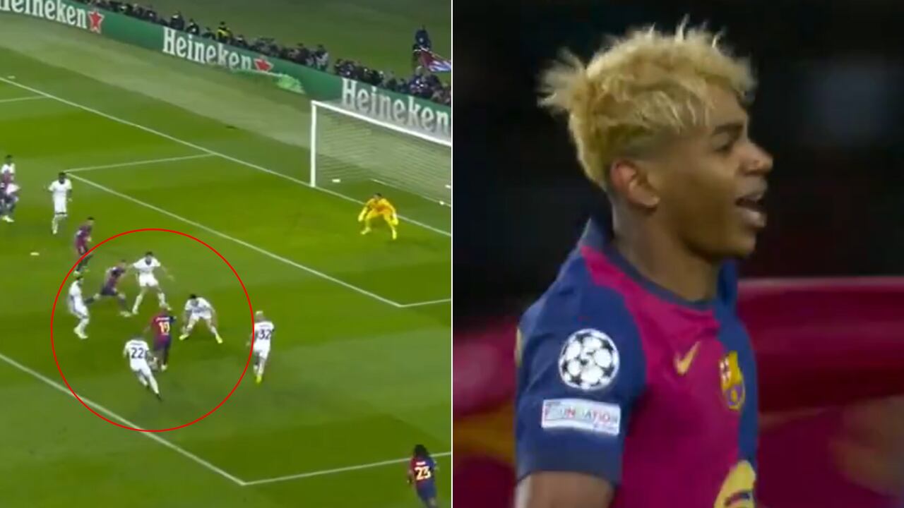 Lamine Yamal recortó la ventaja de Inter en la ida de semifinales por Champions League