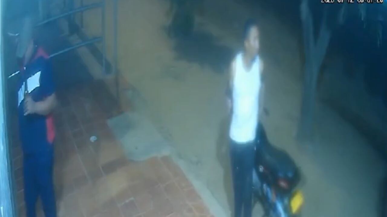 Al parecer los dos sujetos eran amigos.