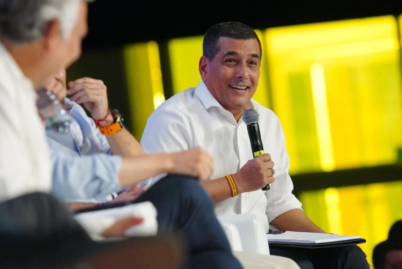 Dumek Turbay, alcalde de Cartagena, en Congreso de Fenalco.