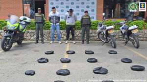 Los dos hombres fueron capturados y privados de la libertad.