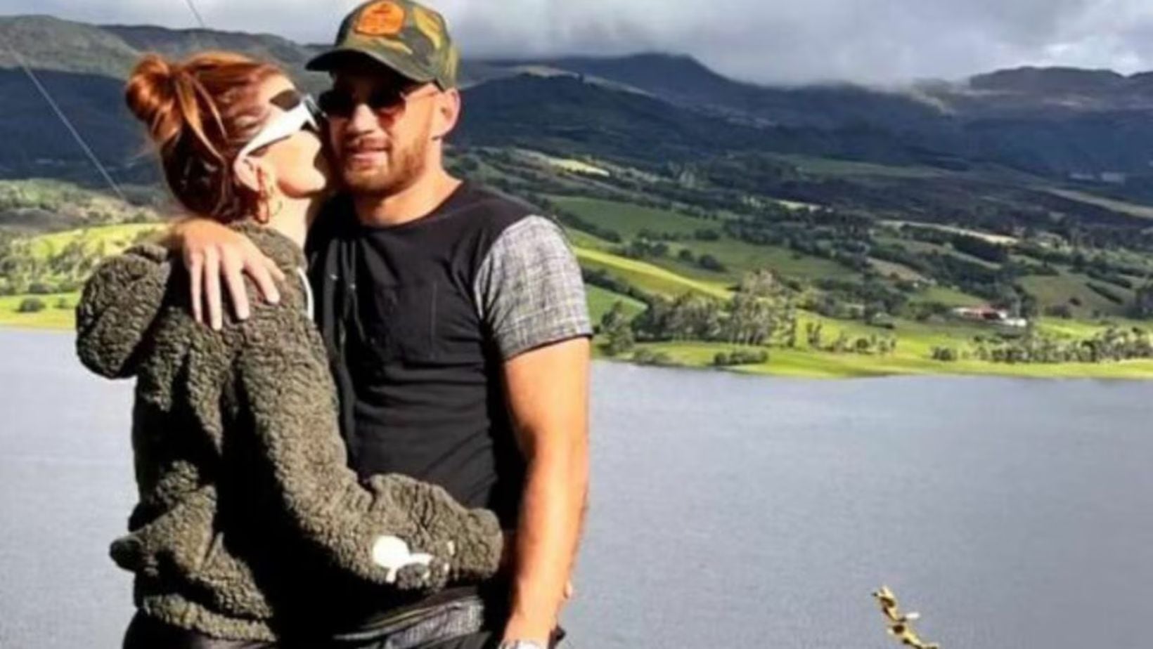 Carolina Cruz y su novio Jamil Farah
 Instagram @carolinacruzosorio