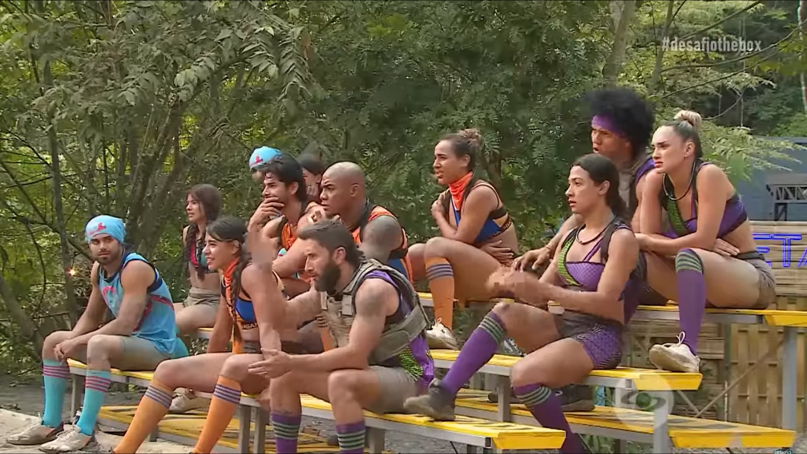 “Lo voy es a dañar” el participante del ‘Desafío’ que amenazó a compañero en medio de una prueba