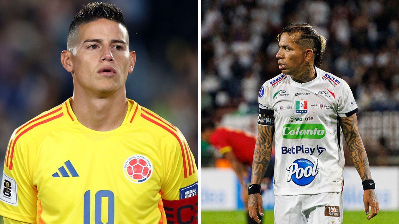 James en la tricolor y Dayro en Once Caldas.