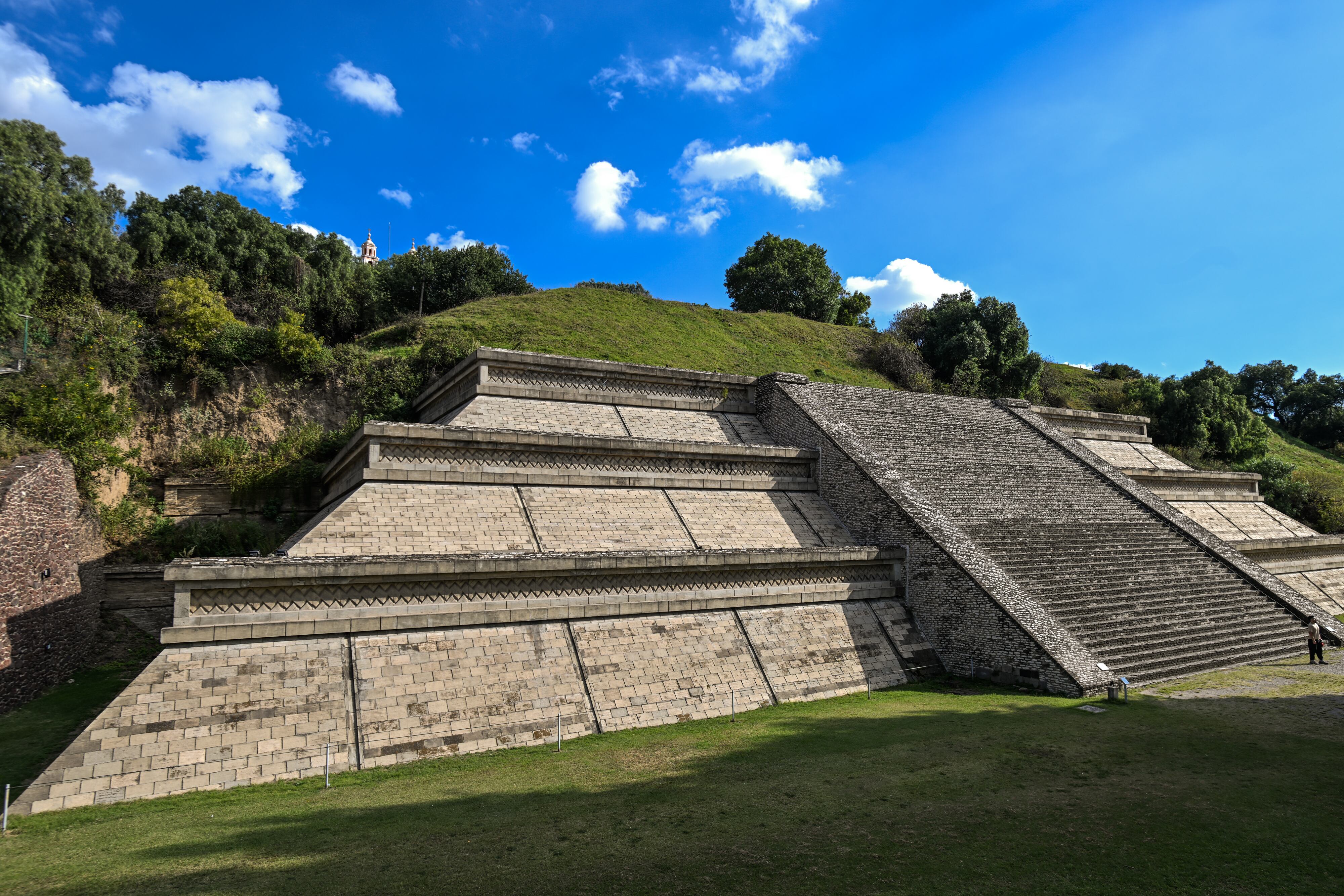 Gran Pirámide de Cholula, México.