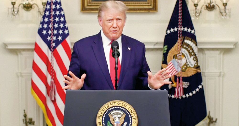  Por su parte,  Donald Trump culpó a su homólogo chino  de la expansión del virus y pidió a la ONU que lo hicieran responsable. 