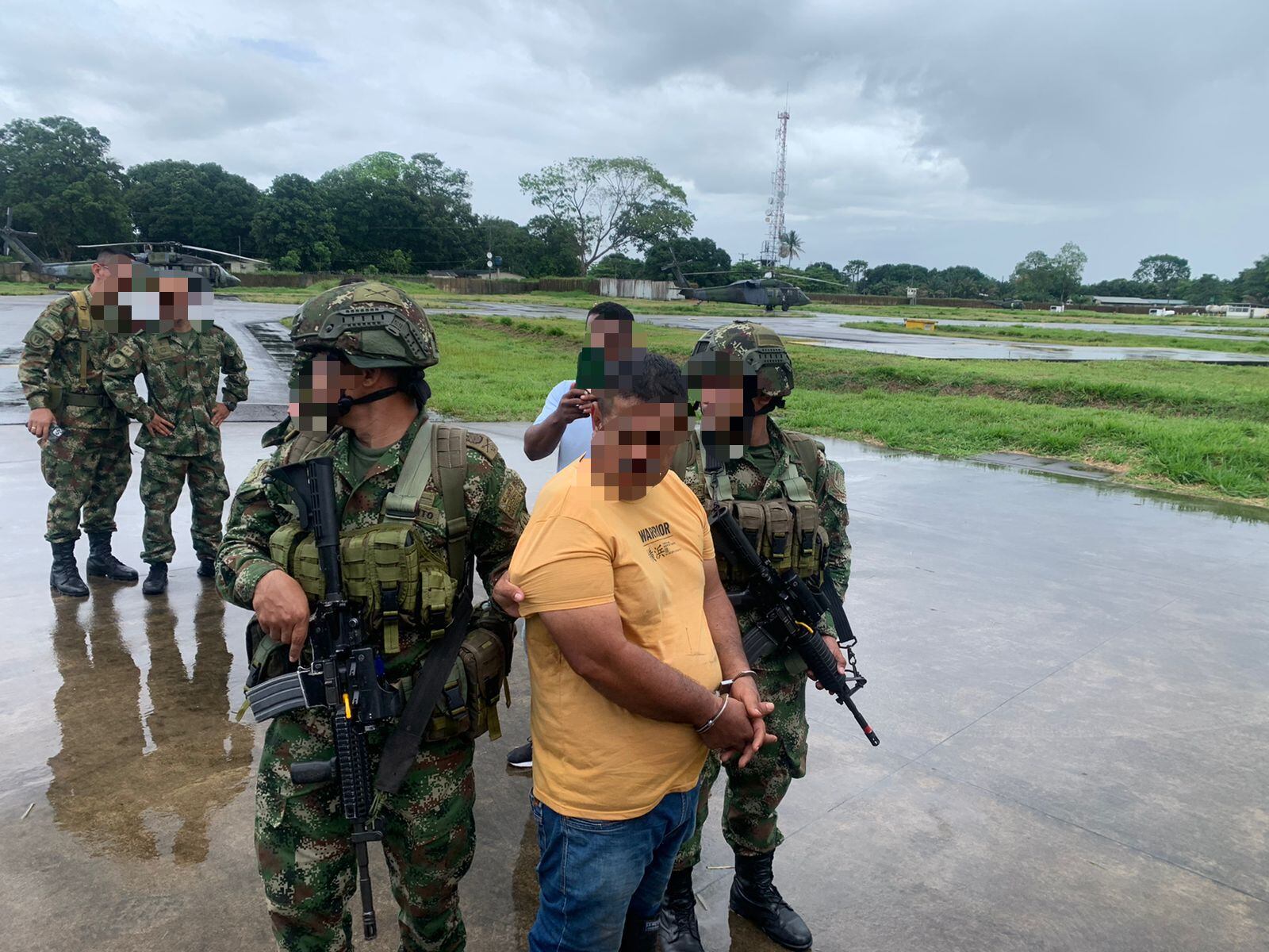 Fuerzas Militares capturaron a alias Danner, presunto cabecilla del ELN en Arauca.