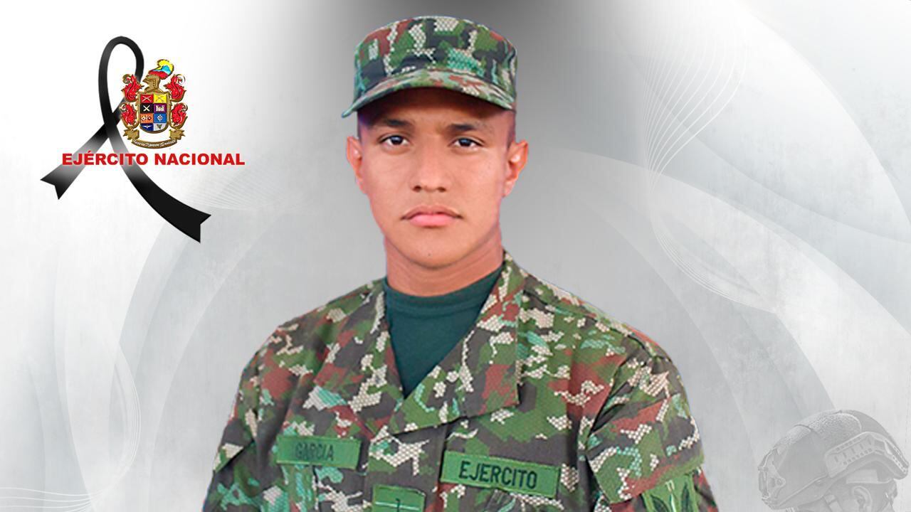 El soldado asesinado es Andrés Miguel García Montes.