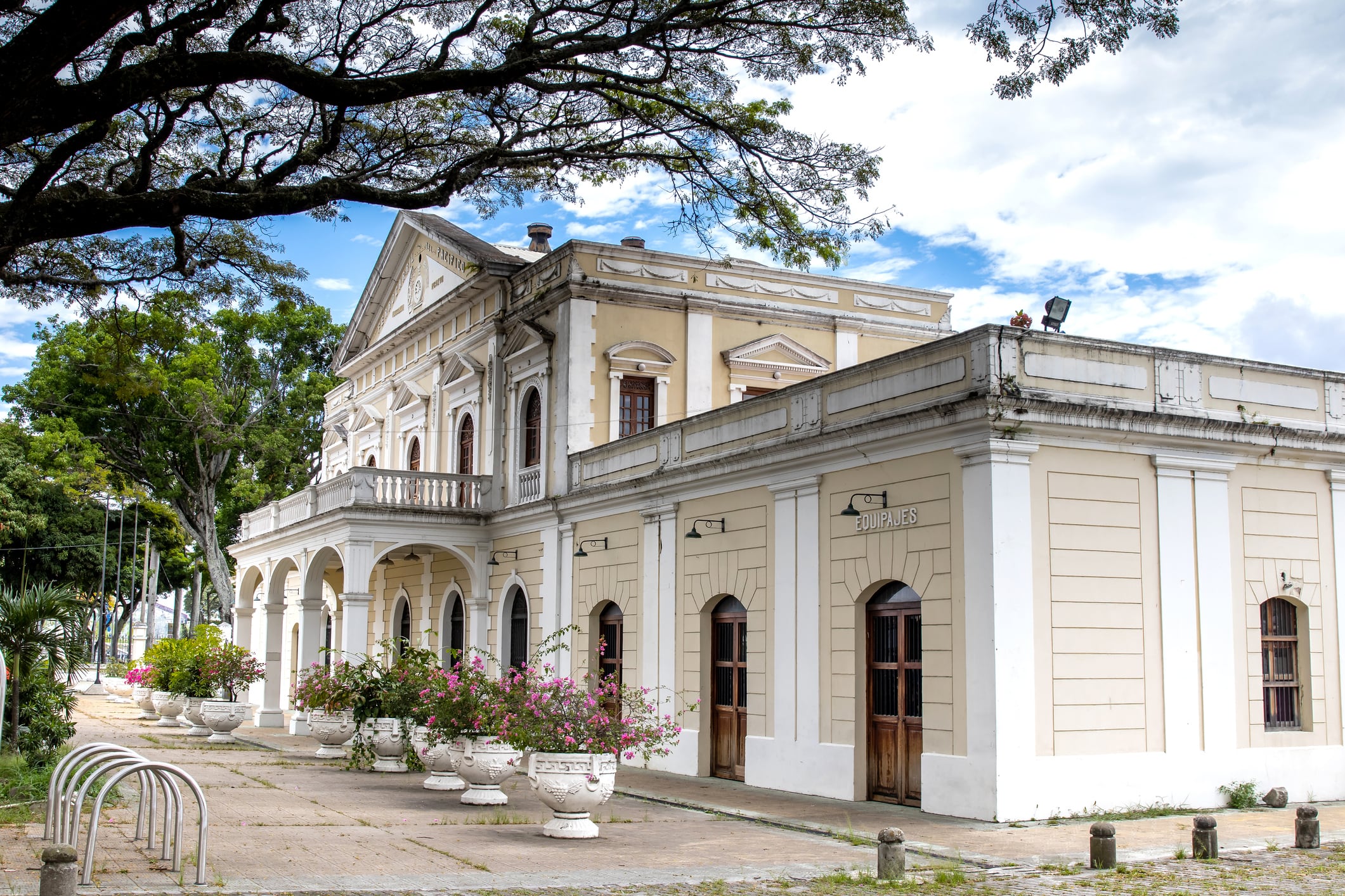 Estación del ferrocarril en Palmira, Valle.