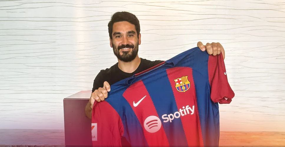 Ilkay Gündogan, nuevo jugador del Barcelona.