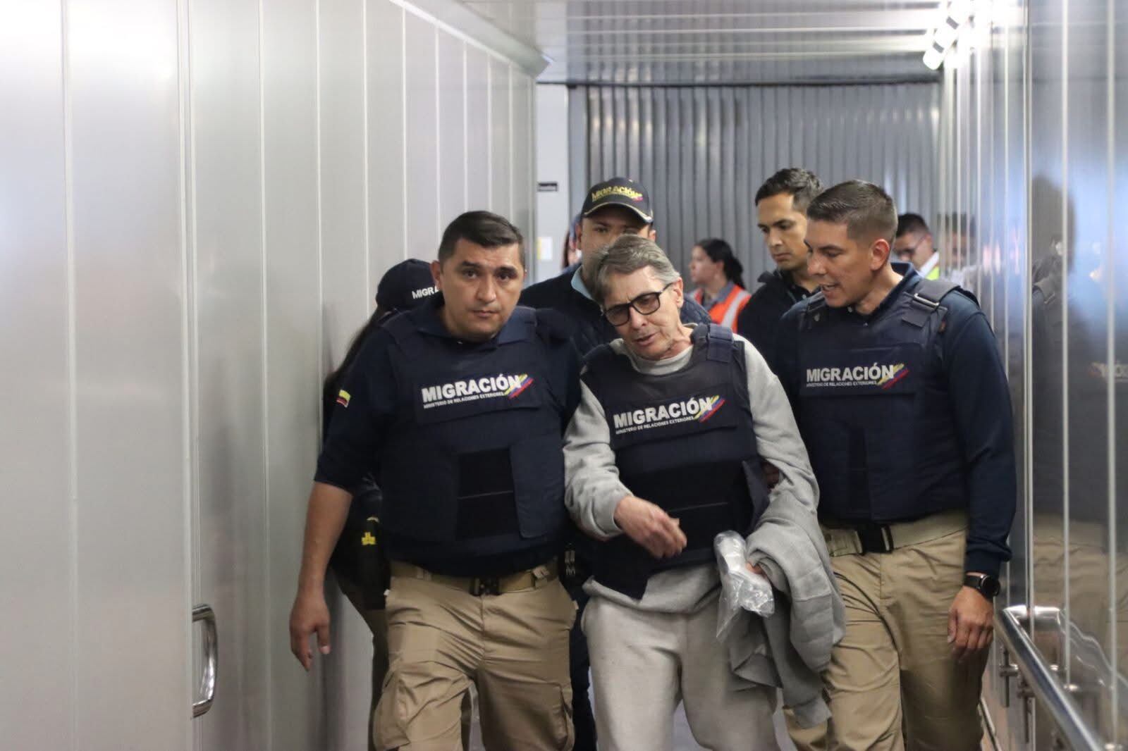 Fabio Ochoa, deportado.