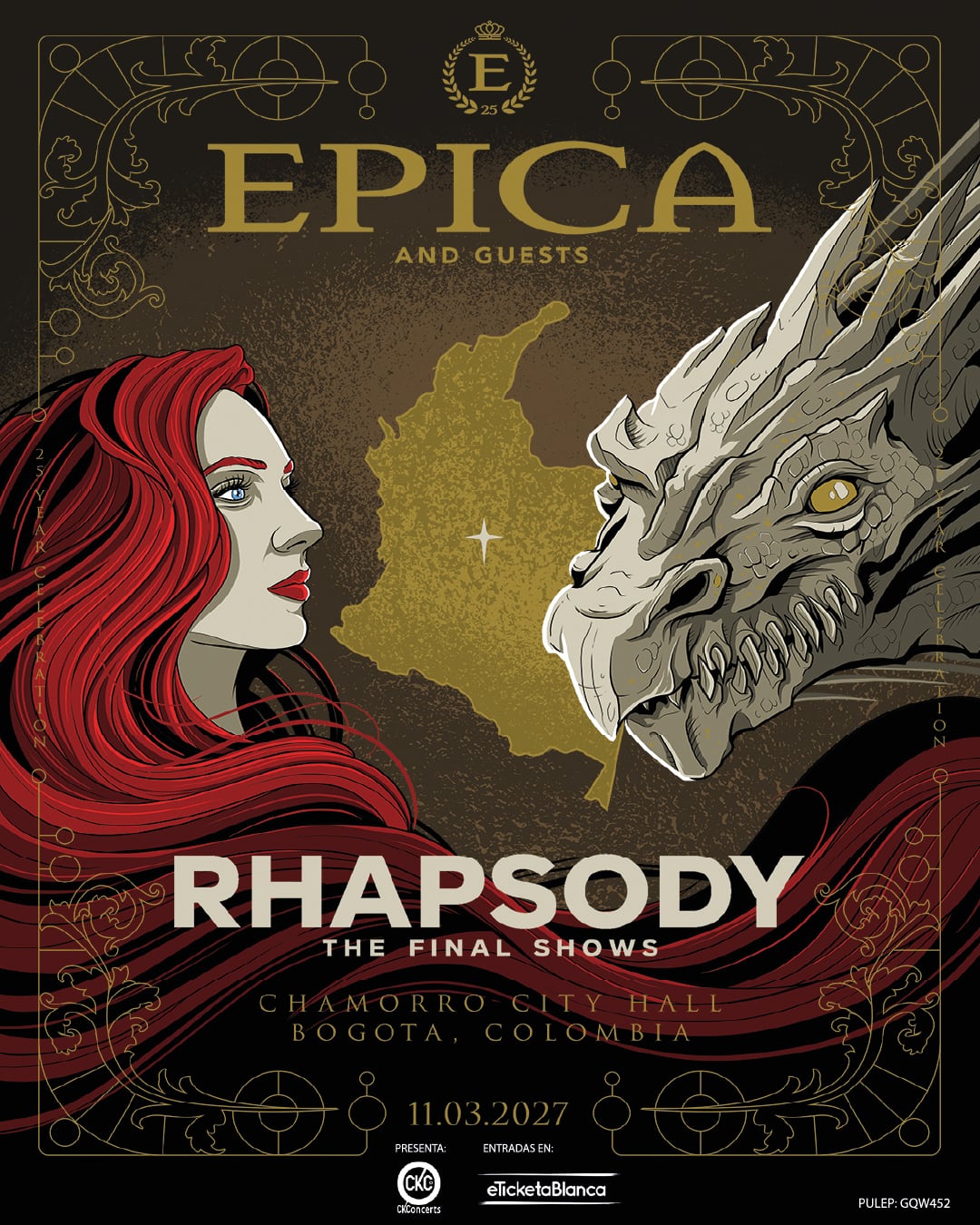 Epica y Rhapsody se reúnen para su gira The Final Shows 2027