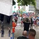 Indígenas se toman a la fuerza las instalaciones de la Alcaldía de Medellín.