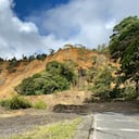 Así quedó el paso vehicular en la vía Panamericana a la altura de Rosas, Cauca