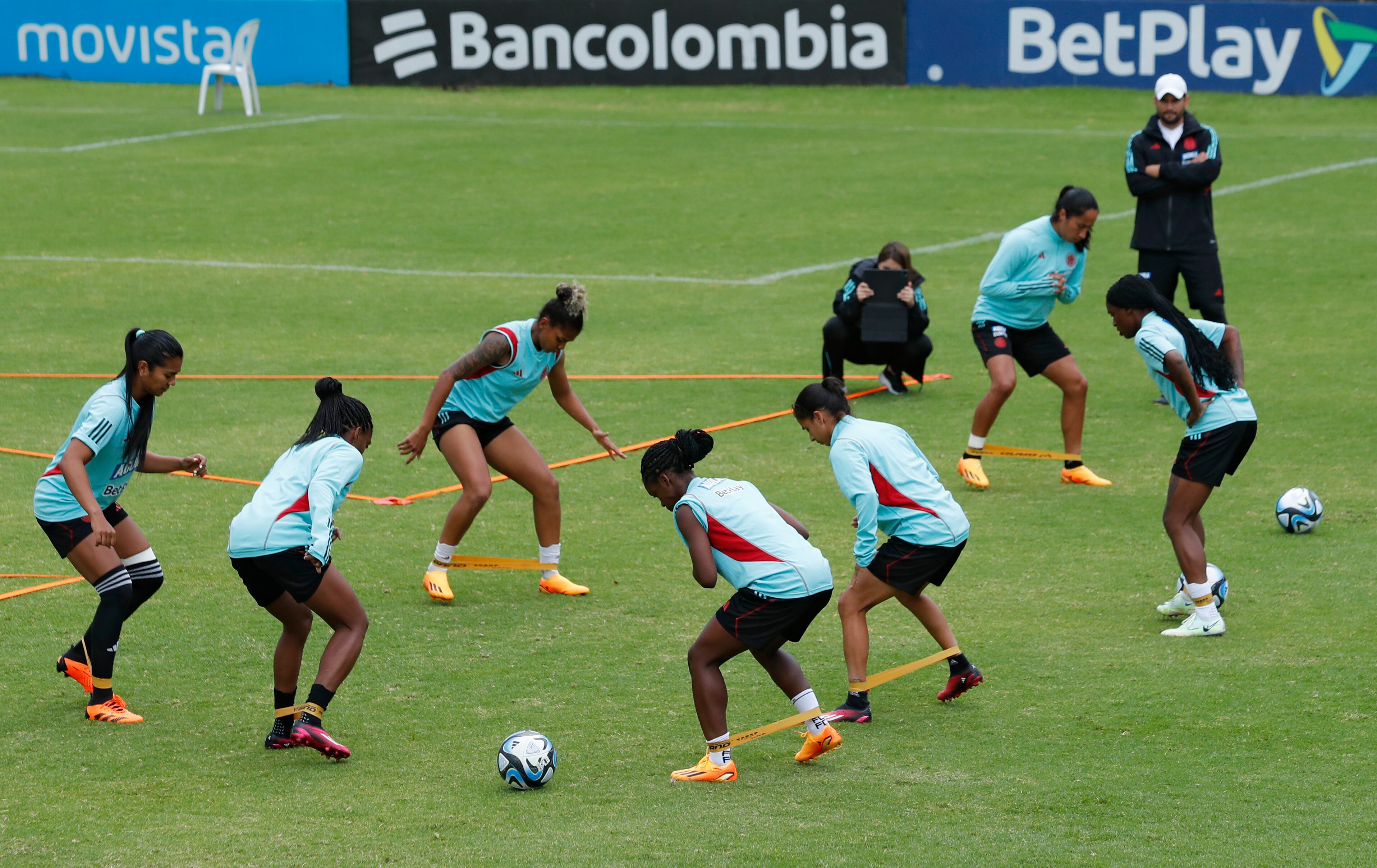 Entrenamiento Selección Colombia Femenina de Mayores rumbo a la  Copa Mundial de Australia  Nueva Zelanda 
Bogota julio 6 del 2023
Foto Guillermo Torres Reina / Semana