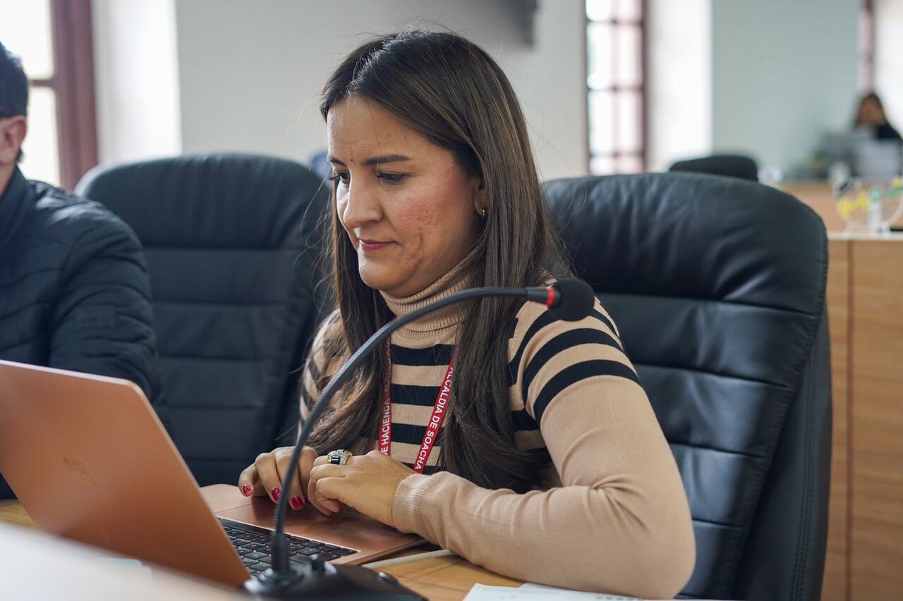 Johana Tavera, Secretaria de Hacienda de Soacha