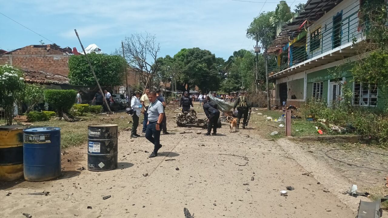 Atentado terrorista en Jamundí, Valle.