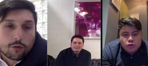 Brandon Vásquez Gómez, Jonathan Stivel Vásquez Gómez, Maycol y el concejal Ariel de Jesús Zambrano González