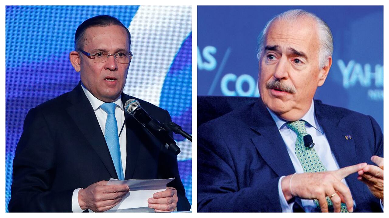Efraín Cepeda y Andrés Pastrana.
