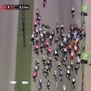 Caída Vuelta a España