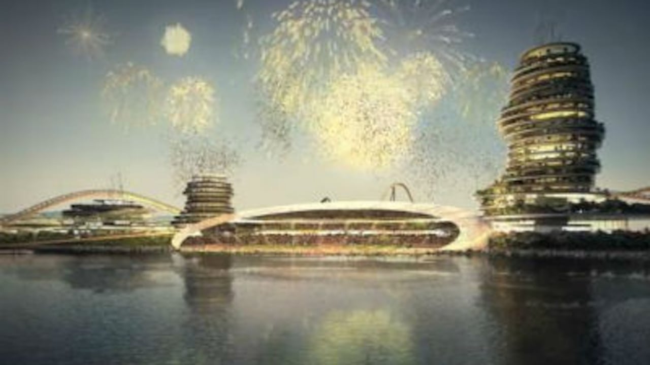 El Real Madrid Resort Island albergará un parque temático de 12 hectáreas.