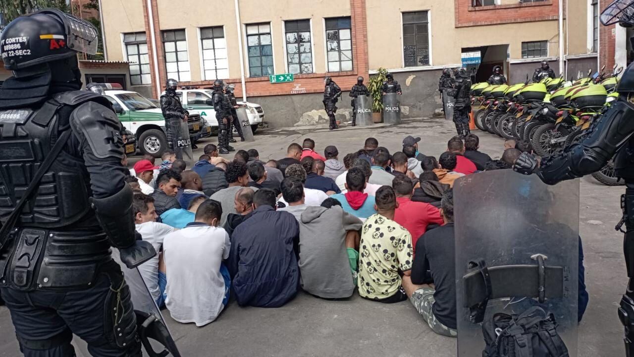 Intento de fuga en estación de Policía de Teusaquillo.
