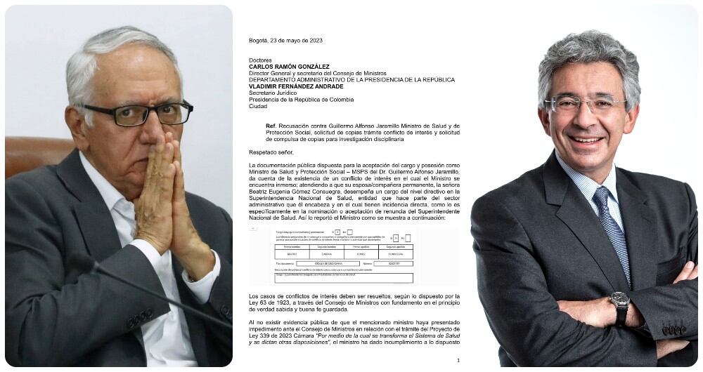 Guillermo Alfonso Jaramillo y Enrique Gómez Martínez.