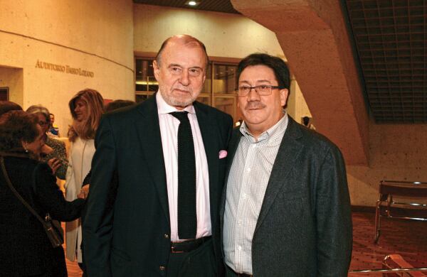 Alberto Casas Santamaría y Rafael Santos.