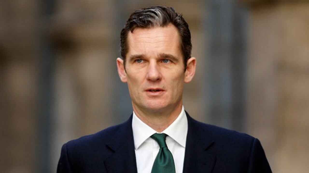 Iñaki Urdangarín, yerno del rey Juan Carlos de España y acusado de robo y corrupción.