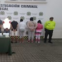 Cinco hombres y tres mujeres, integrantes de 'Los Calimío', fueron capturados.