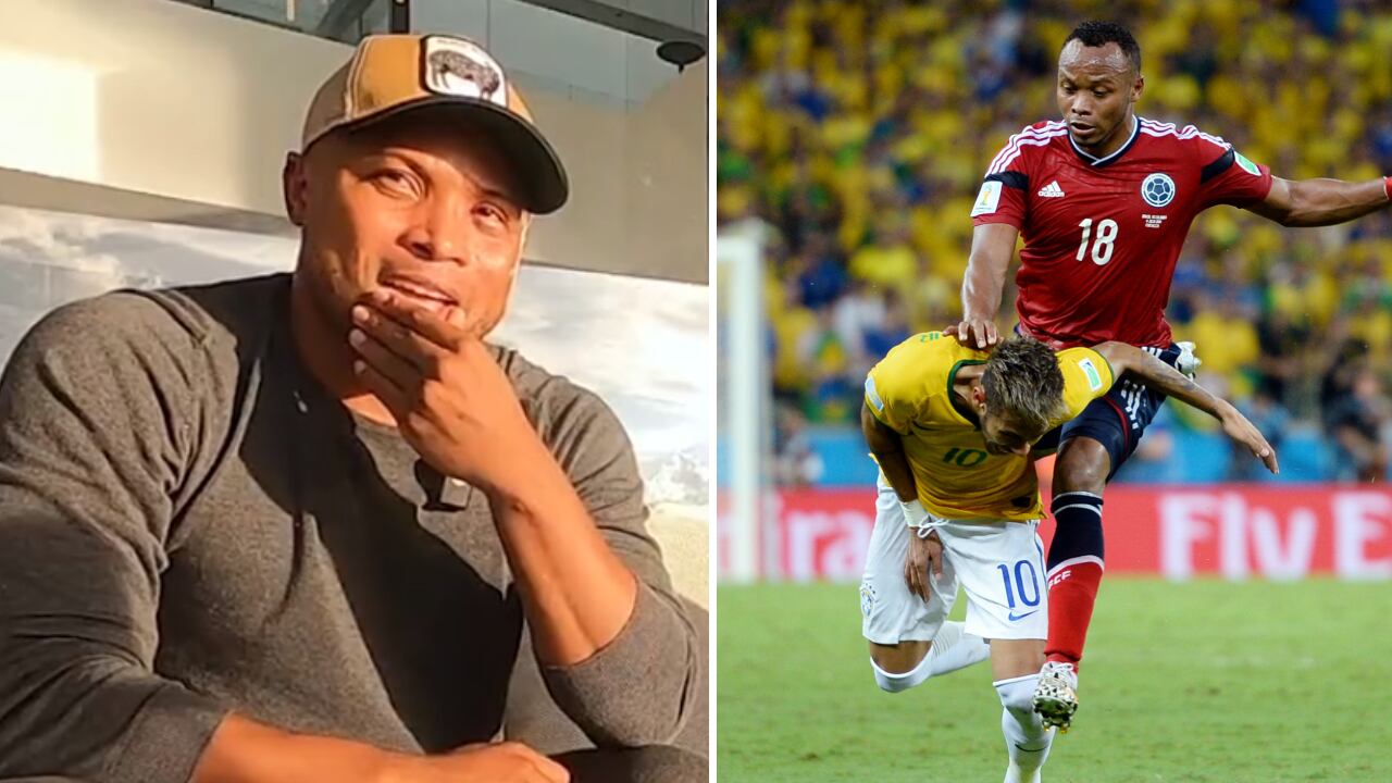 Zúñiga recordó lo sucedido en el partido contra Brasil en el Maracaná