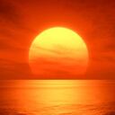 En algunas zonas de México se puede percibir este fenómeno (imagen de referencia ocaso del sol).