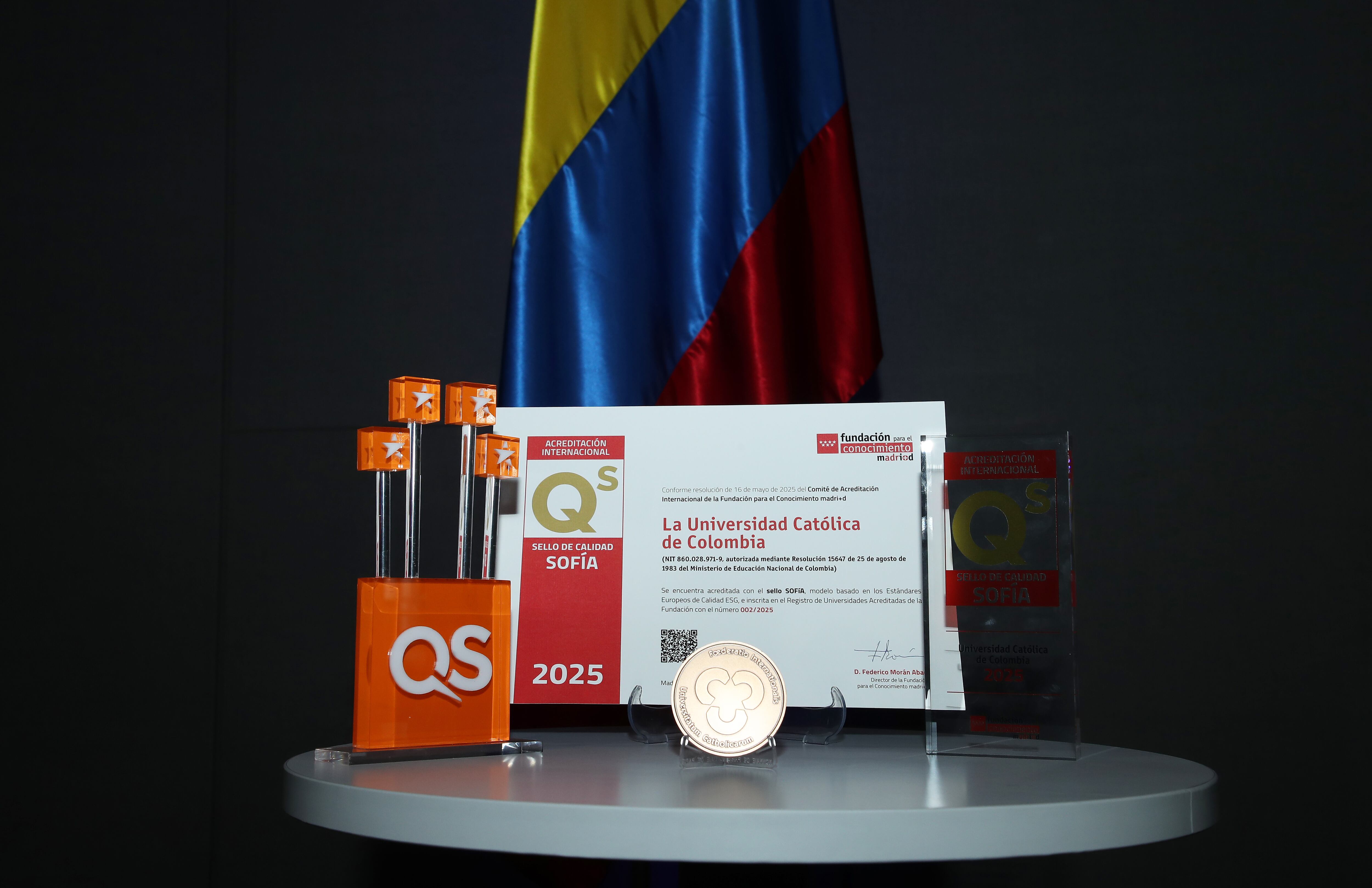 El Sello Sofía tiene una vigencia de cinco años.